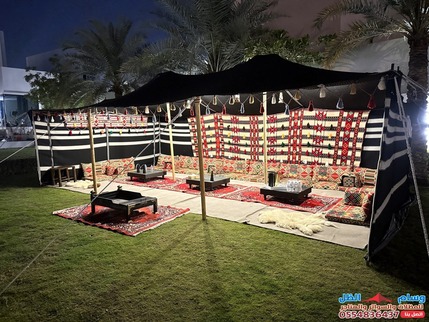 خيام وبيوت شعر تراث ثقافي وحضاري بحي الشاطئ بجدة 